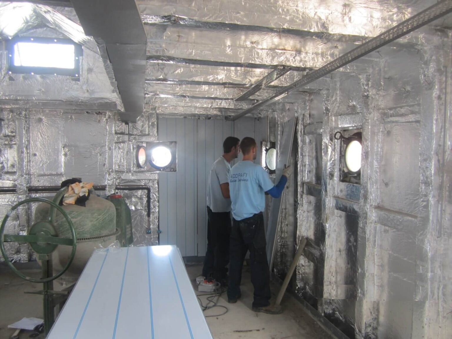 Aislamiento y forrado