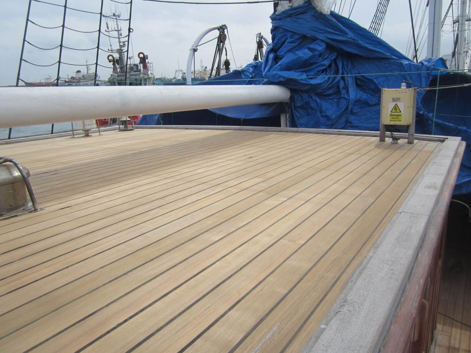 Reparacion cubierta teca 5